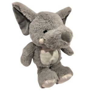 FIESTA Travel Tails Bean Bag Elephant Plush Stuffed Animal Soft Toy 11 Inch